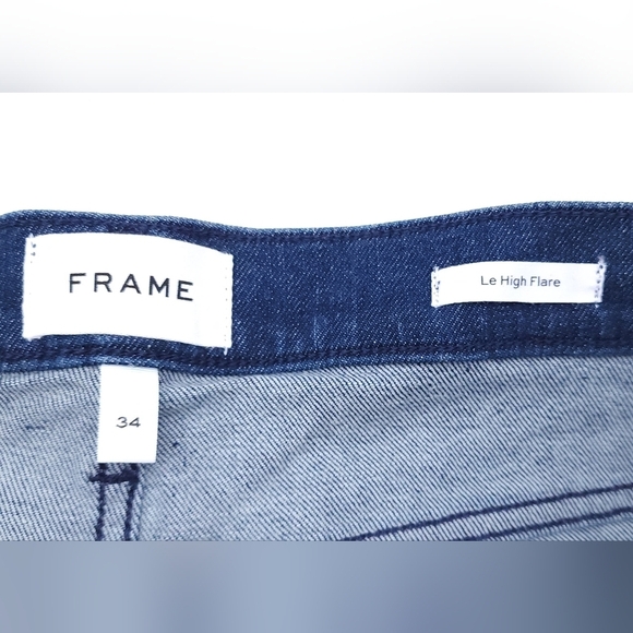 NWT Frame Le High Flare Leg Napoli High Rise Women's Plus Size 16 (34) - Picture 10 of 12